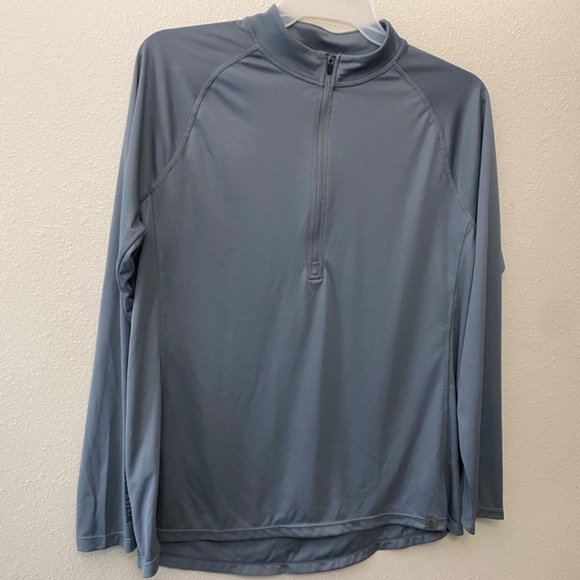 Trimark Gray Quarter Zip Pullover XL Recycled Polyester - Picture 5 of 10